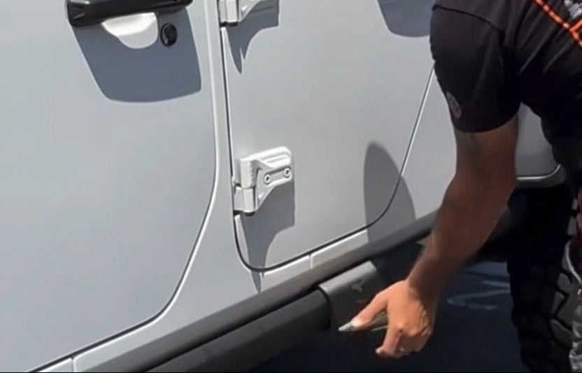 Jeep Snap-On Side Steps - V1 Low