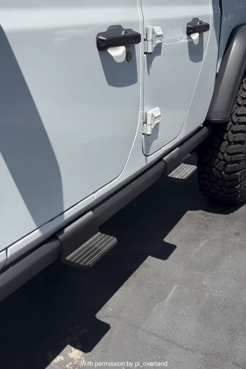 Jeep Snap-On Side Steps - V1 Low