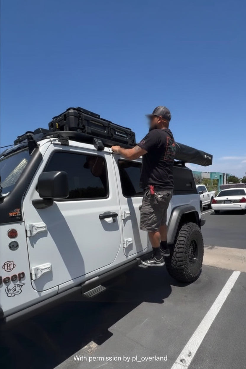 Jeep Snap-On Side Steps - V1 High