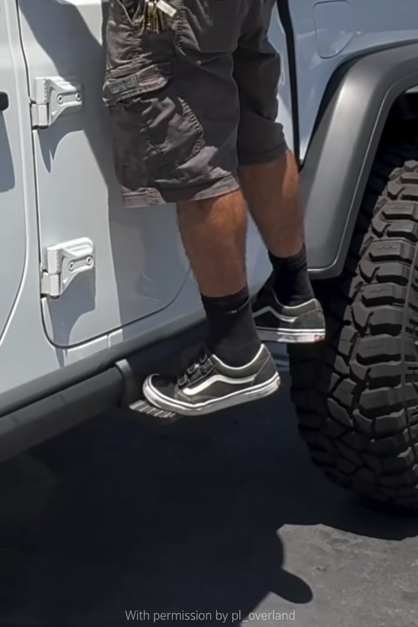 Jeep Snap-On Side Steps - V1 High