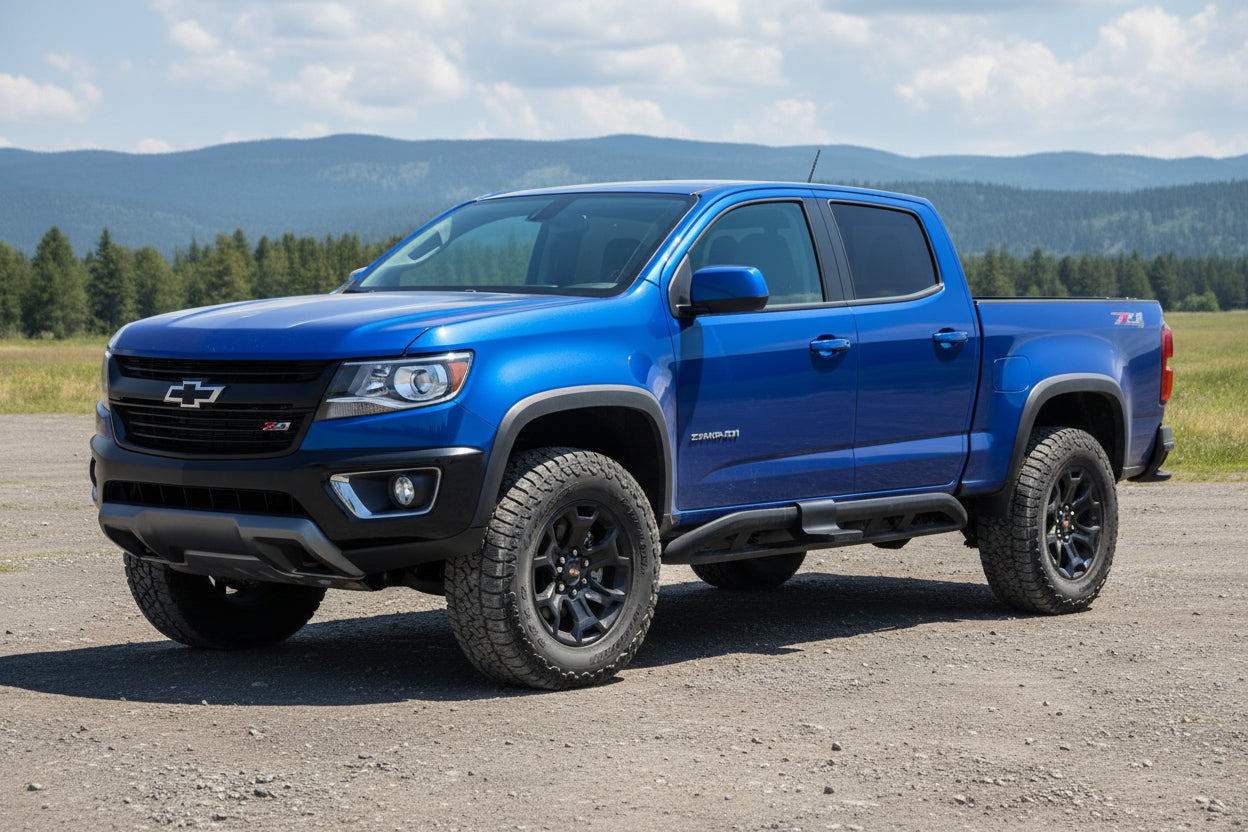 Colorado ZR2 / Canyon AT4X - 2023-2026 Gen 3 - Snap-On Side Steps - Mid Height - Side Kicks