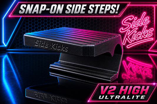 Gen 3 ZR2/AT4X Snap-On Steps - V2 High Ultra-Lite - (2023-2026)